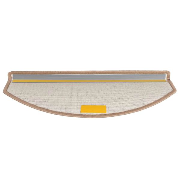 vidaXL trepimatid 20 tk 65 x 24 x 4 cm helepruunid poolringikujulised suured