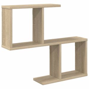 vidaXL Seinariiul Sonoma tamm 60 x 12 x 50,5 cm Tehispuit