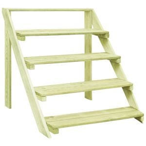 vidaXL taimealus 80 x 80 x 80 cm, immutatud m&auml;nnipuit