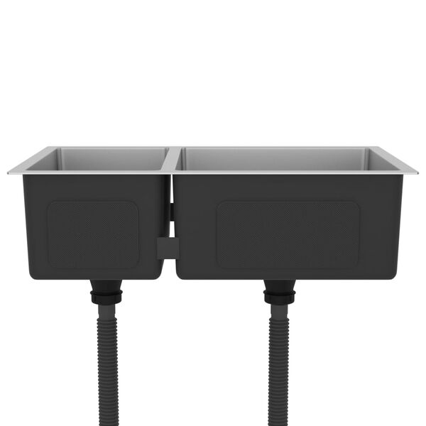 vidaXL köögivalamu, roostevabast terasest