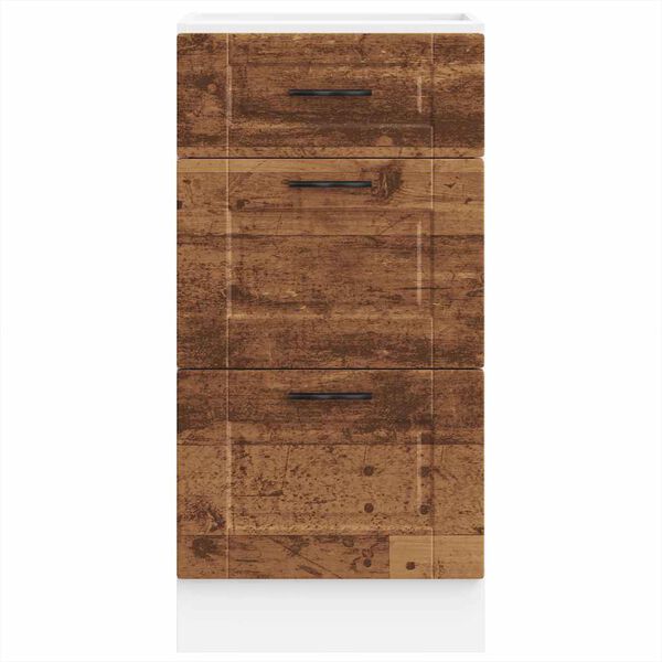 vidaXL k&ouml;&ouml;gi aluskapp Porto, vana puit, tehispuit