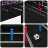 vidaXL Foosball laud Must Tamm 125 x 60,5 x 80 cm Tehispuit