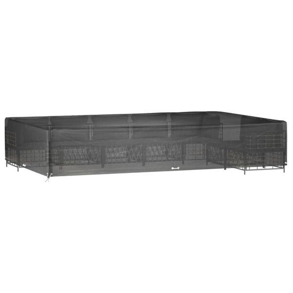 vidaXL aiamööbli kate, 16 aasaga, 325 x 205 x 60 cm, ristkülik