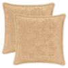 vidaXL Diivanipadi 2 tk HOUTEN Kreemjas 40 x 40 cm Vale k&uuml;&uuml;liku