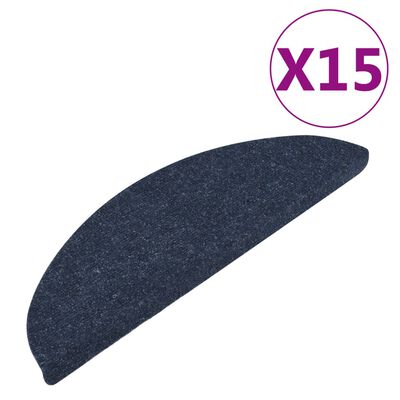 vidaXL iseliimuv trepivaip, 15 tk, 56x17x3 cm, sinine