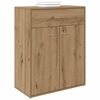 vidaXL puhvetkapp Artisan Oak 60x30x75 cm Engineered Wood
