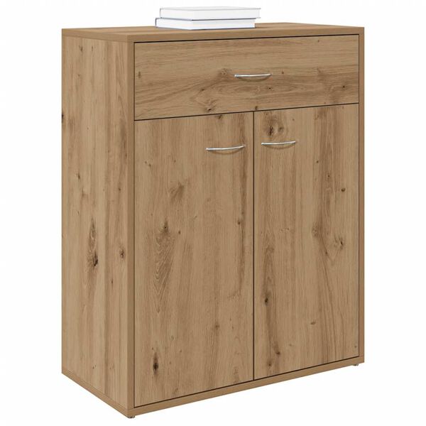 vidaXL puhvetkapp Artisan Oak 60x30x75 cm Engineered Wood