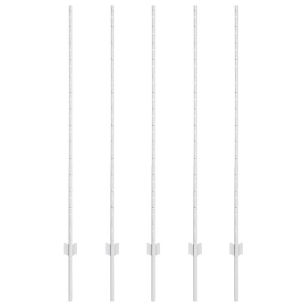 vidaXL Aiapost 5 pcs H&otilde;bedane 140 cm Teras