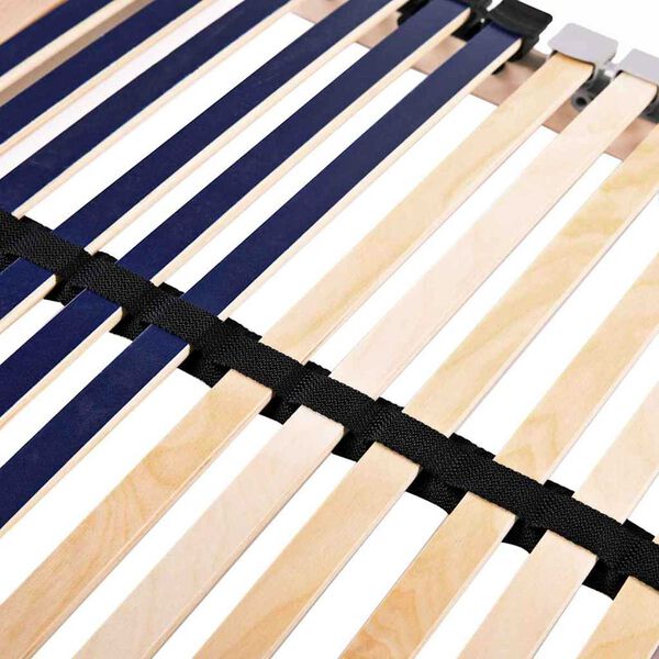 vidaXL Lamelpõhi Pruun 100 x 190 cm Tugev pöökpuit