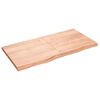 vidaXL seinariiul, helepruun, 120 x 60 x (2-4) cm, t&ouml;&ouml;deldud tammepuit