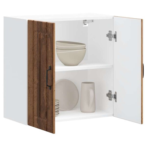 vidaXL köögi seinakapp Lucca, vana puit, tehispuit