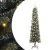 vidaXL Tehisj&otilde;ulupuu Roheline 180 cm PVC, Plastikk ja Teras