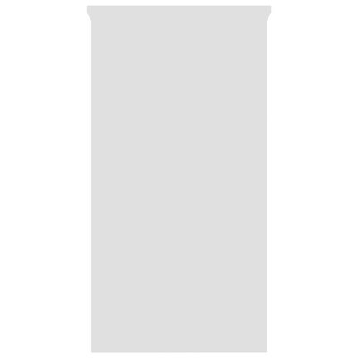 vidaXL kirjutuslaud, valge, 80 x 40 x 75 cm, puitlaastplaat