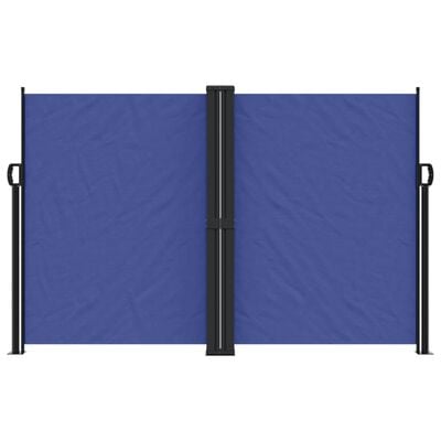 vidaXL lahtitõmmatav külgsein, sinine, 160 x 1000 cm
