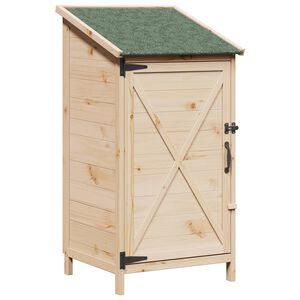 vidaXL Aiashed Naturaalne 59,5 x 56 x 113,5 cm Tehispuit