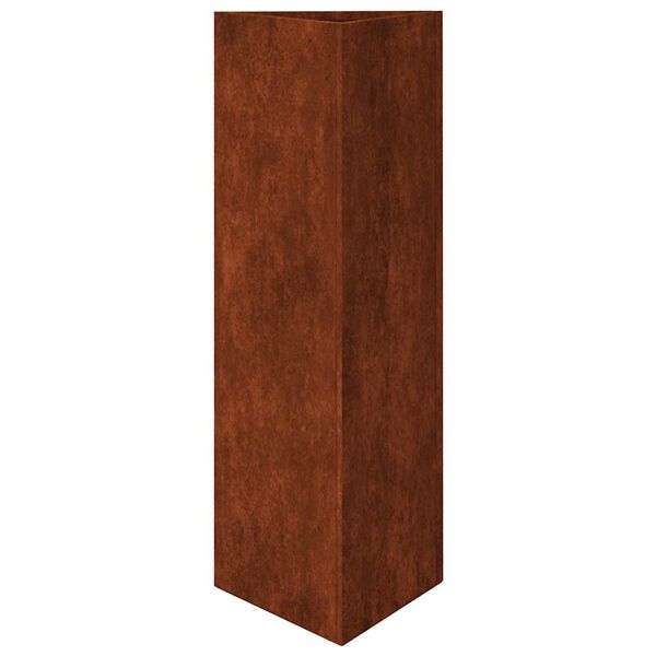 vidaXL aia taimekast, 30 x 26 x 75 cm Corten teras