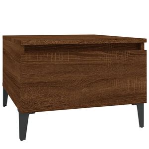 vidaXL lisalaud, pruun tamm, 50 x 46 x 35 cm, tehispuit