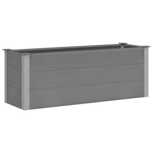 vidaXL aia taimelava puidu-plasti segust, 150 x 50 x 54 cm, hall