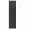 vidaXL Venetsi Rulood Must 220 x 60 cm Alumiinium