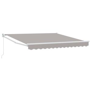 vidaXL Kokkuvolditav varikatus Helehall 300 x 250 x 165 cm