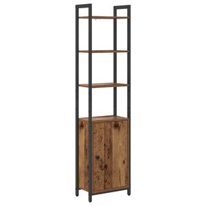 vidaXL Raamaturiiul Vana puit 40 x 24 x 161 cm Tehispuit