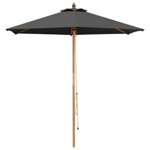 vidaXL Aedapara &Oslash; 210 x 237 cm Tugev Eukal&uuml;pti Puit Antratsiit