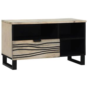 vidaXL TV &Uuml;ksused sahtliga Valge 80 x 33 x 46 cm Tehispuit