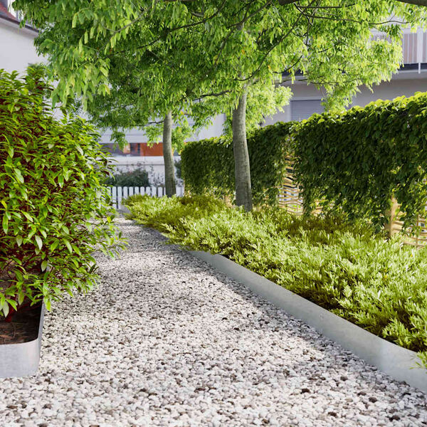 vidaXL Muru&auml;&auml;red 50 tk 15x103 cm tsingitud teras