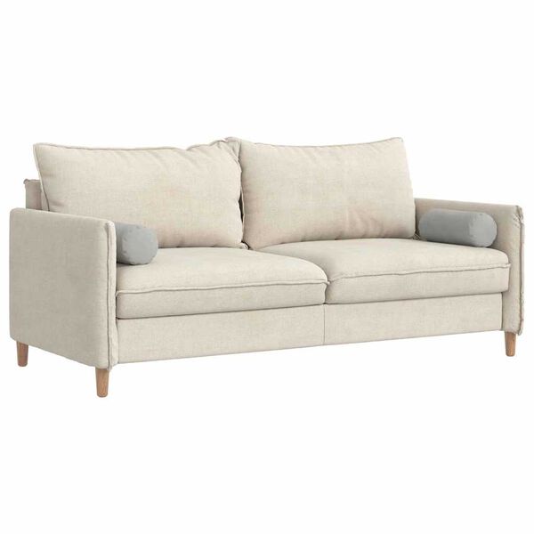 vidaXL Padjad 2 pcs Helehall Ø 15 x 40 cm Mikrofiber kangas