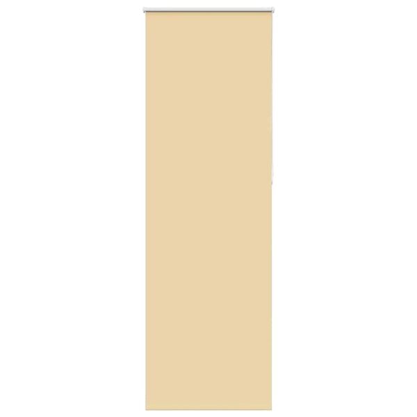 vidaXL pimendav ruloo Beež 80x230 cm kanga laius 75,7 cm pol&uuml;ester