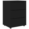 vidaXL Hoiukapp Must 60 x 48 x 81 cm Tehispuit