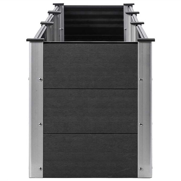 vidaXL aia taimelava, 300 x 50 x 54 cm, puidu-plasti segu, hall