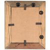vidaXL fotoraamid 2 tk 25 x 30 cm, tugev taastatud puit ja klaas