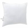 vidaXL Padi padjaga 2 pcs Valge 80 x 80 x 40 cm Puuvill ja pol&uuml;ester