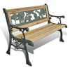 vidaXL laste aiapink, 84 cm, puit