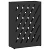 vidaXL Vihm Varjupaik Must 28 x 12 x 41 cm Teras