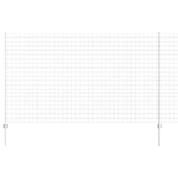 vidaXL Aed koos postiga Hall 1,4 x 25 m Terased ja PVC