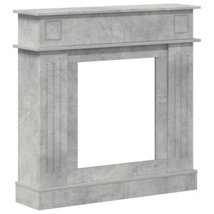 vidaXL Kamina raam Betoonhall 102 x 26 x 100 cm Tehispuit