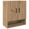 vidaXL Seinale kinnitatav kapp 60 x 31 x 70 cm Tehispuit K&auml;sit&ouml;&ouml;puu