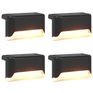 vidaXL V&auml;lised p&auml;ikesevalgused maapinna konksuga 4 pcs Soe valge
