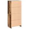 vidaXL Riidekapp Old Wood 80x52x180 cm Engineered Wood