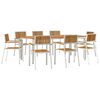 vidaXL &Otilde;ues&ouml;&ouml;gi komplekt 9 tk 200 x 90 x 75 cm