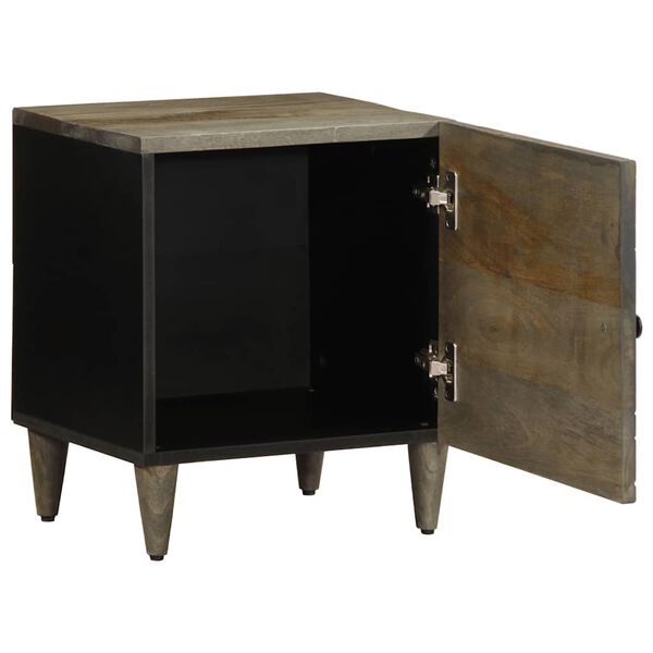 vidaXL &ouml;&ouml;kapp helehall 40x33x46 cm t&auml;ispuidust mango