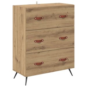 vidaXL &Otilde;hupoli sahtliga K&auml;sit&ouml;&ouml; Tamm 69,5 x 34 x 90 cm T&ouml;&ouml;deldud puit