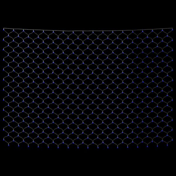 vidaXL jõulutulede võrk, sinine, 3 x 3 m, 306 LEDi, siseruumi, õue