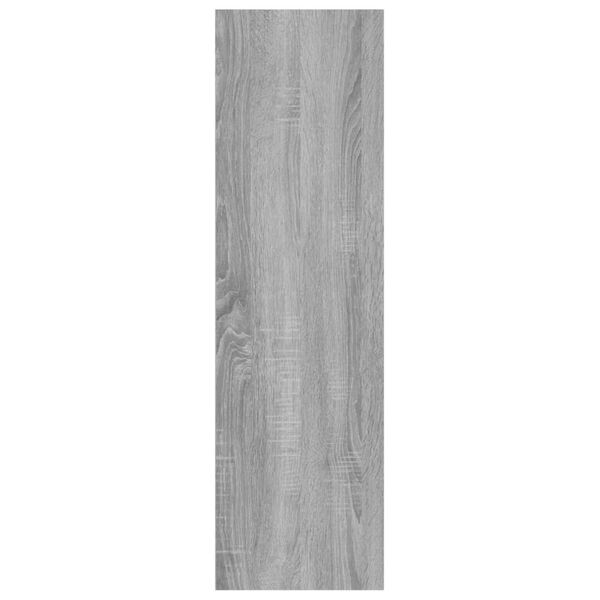 vidaXL raamaturiiul/ruumijagaja, hall Sonoma, 100x30x103 cm