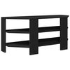 vidaXL NurgakappTVjaoks Must 102x40,5x45cm Tehispuit