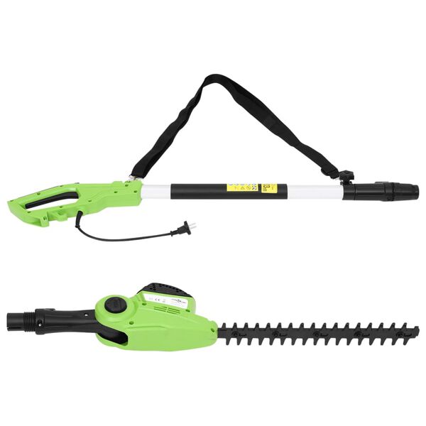 vidaXL elektriline hekil&otilde;ikur teleskoopvarrega, 41 cm, 550 W