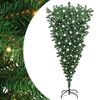 vidaXL P&ouml;&ouml;ratud kunstlik eeltuled Christmas puu pallikomplektiga PVC