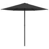 vidaXL Aedapara 230 x 230 cm Pol&uuml;ester Ristk&uuml;lik Antratsiit